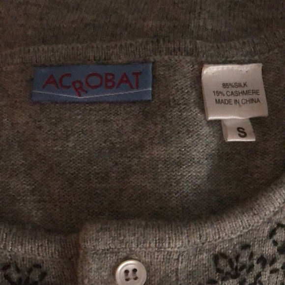 Acrobat Cashmere Blend Tunic Sweater - Picture 4 of 4